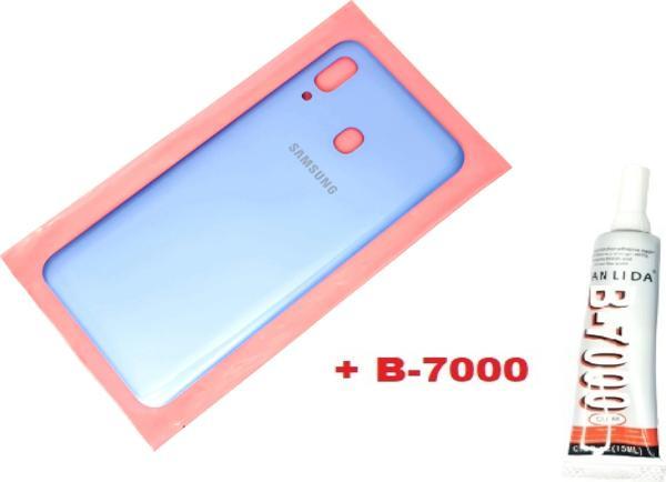 Tkgz Samsung Galaxy A30 A 305 Arka Pil Batarya Kapağı (B-7000) MAVİ - Image 1