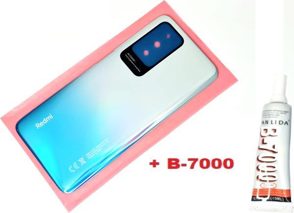 Tkgz Xiaomi Redmi 10 Arka Pil Kapağı (B-7000) MAVİ - Image 1