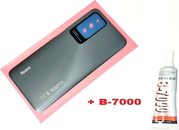 Tkgz Xiaomi Redmi 10 Arka Pil Kapağı (B-7000) FÜME - Image 1