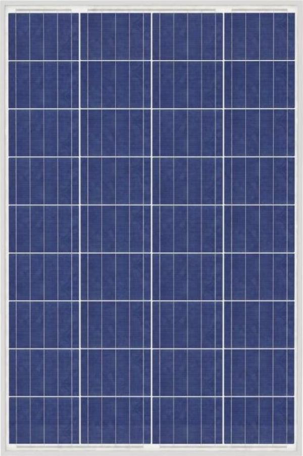 TommaTech 100 w Watt 36 Polikristal Güneş Paneli Solar Panel Poli - Image 1