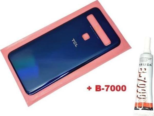 Tkgz Tcl 10L (T770H) Arka Pil Batarya Kapağı (CAM+B-7000) MAVİ - Image 1