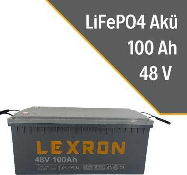 Lexron 100ah 48v Lityum Akü - Image 1