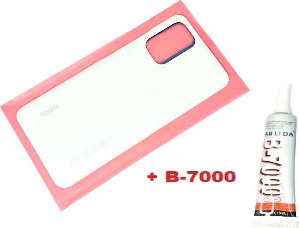 Tkgz Xiaomi Redmi Note 10 (4G) Arka Pil Batarya Kapağı (B-7000) BEYAZ - Image 1