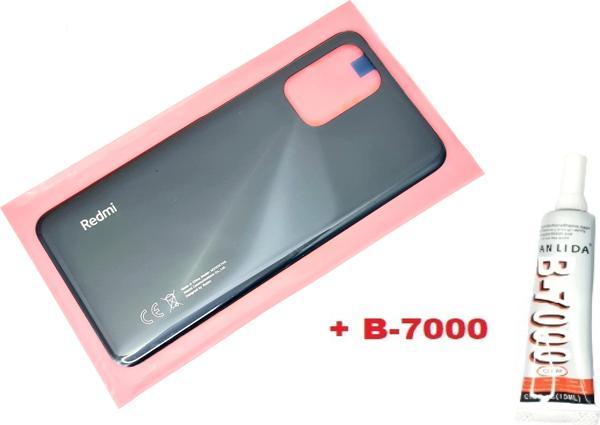Tkgz Xiaomi Redmi Note 10S (4G) Arka Pil Batarya Kapağı (B-7000) SİYAH - Image 1