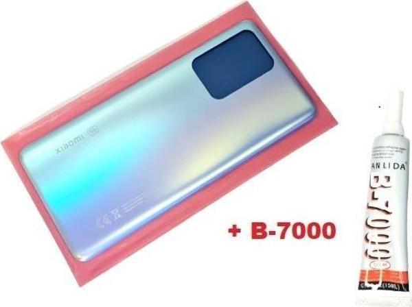 Tkgz Xiaomi Mİ 11T Arka Pil Batarya Kapağı (CAM+B-7000) MAVİ - Image 1