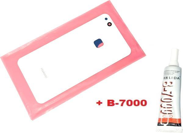 Tkgz Huawei P10 Lite Arka Pil Batarya Kapağı (CAM+B-7000) BEYAZ - Image 1