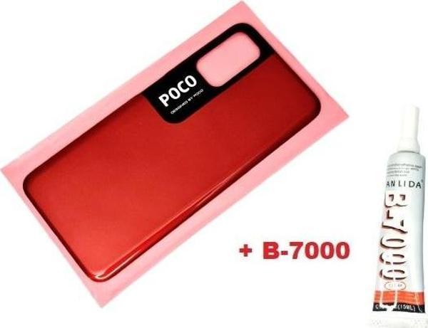 Tkgz Xiaomi Poco M3 PRO Arka Pil Batarya Kapağı (B-7000) KIRMIZI - Image 1