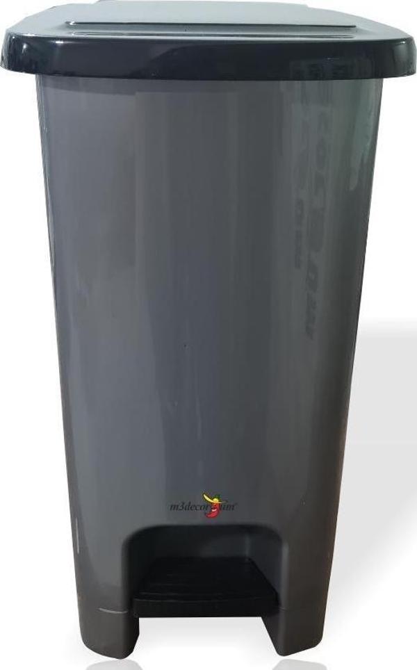 M3 Decorium Dikdörtgen Pedallı Çöp Kovası - Image 1
