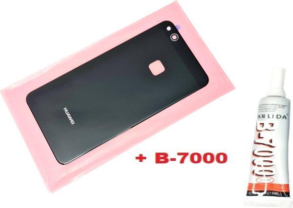 Tkgz Huawei P10 Lite Arka Pil Batarya Kapağı (CAM+B-7000) SİYAH - Image 1