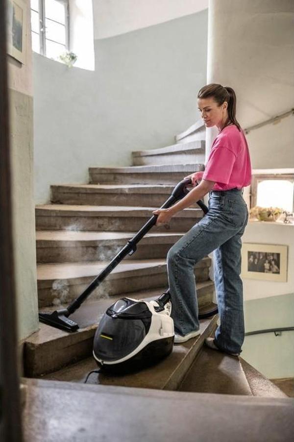 Karcher SV 7 Buharlı Temizlik Makinesi Beyaz - Image 1