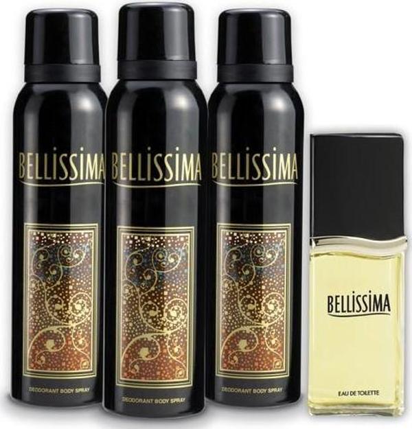 Bellissima Edt Parfümü 60 ml + 3'Lü Deodorant 150 ml - Image 1