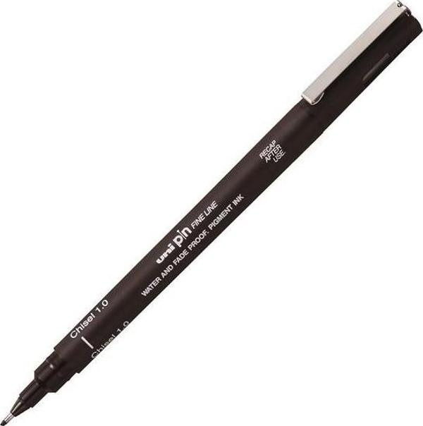 Uni-Ball UNİ DRAWING SPRING TIP PEN PINCS1-200 SİYAH - (12 Adet) - Image 1