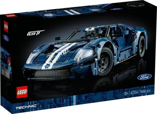 LEGO Technic 2022 Ford GT 42154 - Yetişkinler için Koleksiyonluk Model Yapım Seti (1466 Parça) - Image 1