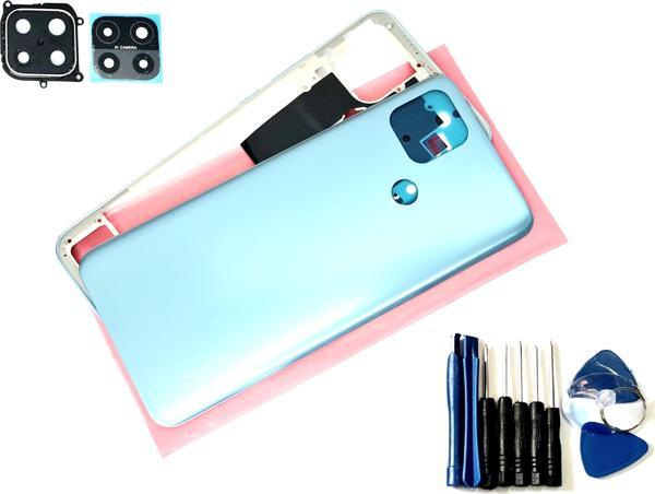 Tkgz Oppo A15 A15S Full KASA Arka Pil Kapağı (TAMİR SETİ) MAVİ - Image 1