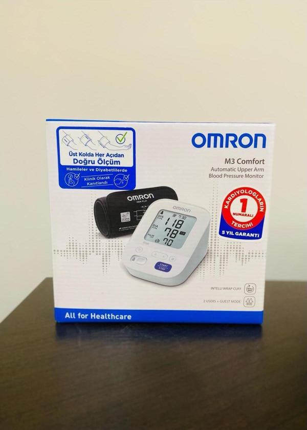 Omron M3 Comfort Hem-7155-E Üst Koldan Ölçer Tansiyon Aleti - Image 1