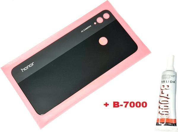 Tkgz Huawei Honor 8X Arka Pil Batarya Kapak (CAM+B-7000) SİYAH - Image 1