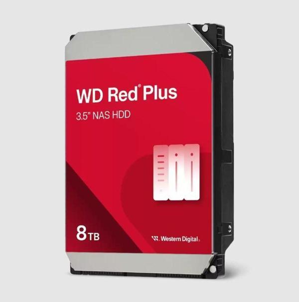 Hedef Market 8Tb Wd Red Plus Sata3 5640Rpm 256Mb Wd80Efpx - Image 1