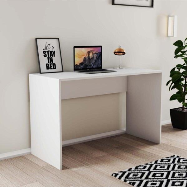 Mezza 1912 Sılence 120 Cm Çalışma Masası Beyaz - Image 1
