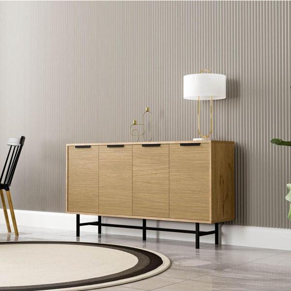 Mezza 4612 Blanco 145 Cm (Metal Ayaklı) Konsol Sepet-Yunus - Image 1
