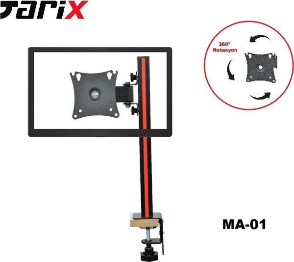 tarix MA-01 Masa Üstü Monitör Askı Aparatı 17" - 27" - Image 1
