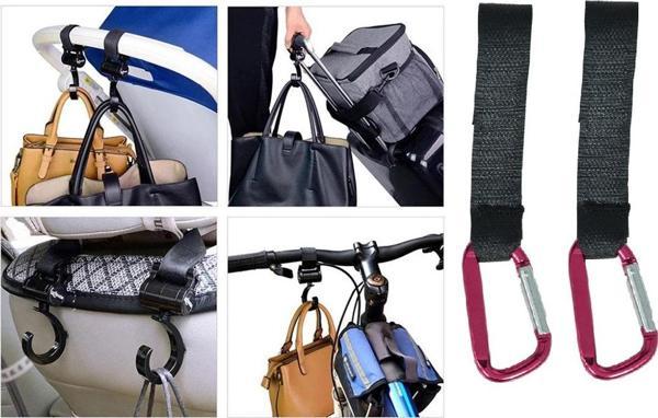 tarix Puset Kancası Bebek Arabası Askı Aparatı 2'li - Image 1