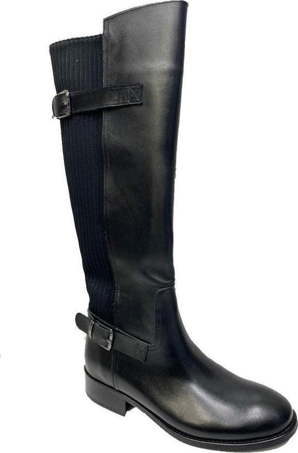 Fix 13857 Hakiki Deri Anatomik Fashıon Kadın Çizme - Image 1