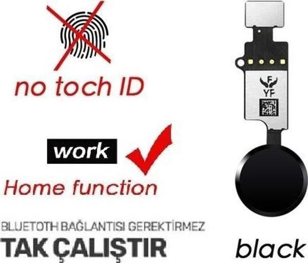 Tkgz İphone 7G Home Tuşu (SİYAH) - Image 1