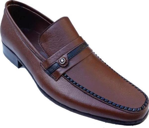Coşkun 3157-24 Hakiki Deri Kösele Erkek Ayakkabı - Image 1
