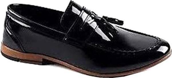 Ginnex 055 Rugan Deri Loafer Erkek Ayakkabı - Image 1