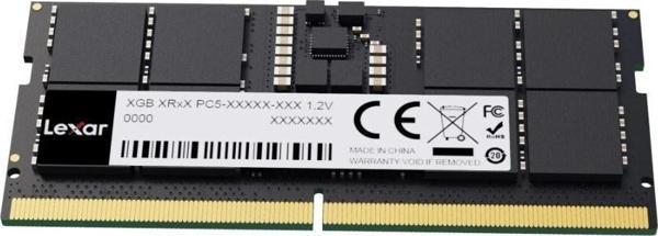  Lexar 16GB  LD5S16G56C46ST-BGS 5600Mhz DDR5 So-DIMM CL46 262 Pin 1.2V Ram Bellek  - Image 1