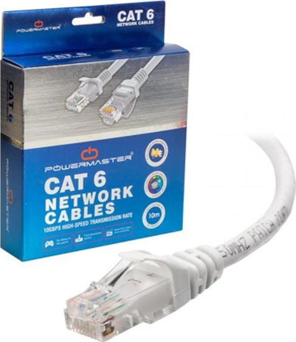 Powermaster Cat6 10 Metre Network Ethernet Kablo - Image 1