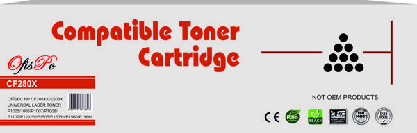 OfisPc Hp CF280X-CE505X Yüksek Kapasite Üniversal Muadil Toner - Image 1