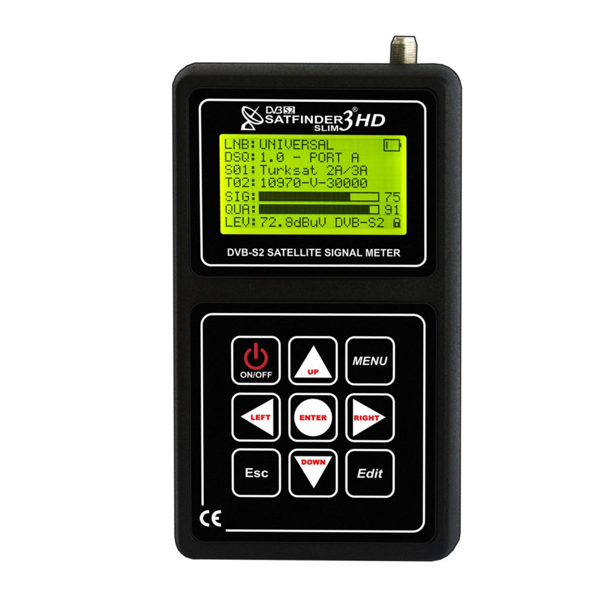 Satfinder 3 Hd Slim  DVB-S2 Tunerli Uydu Bulucu - Image 1