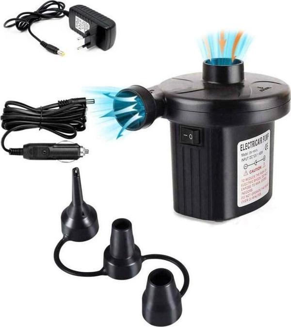 Elektrikli Hava Pompası Şişme Yatak Havuz Vakumlu Poşet Hava Kompresörü - Image 1