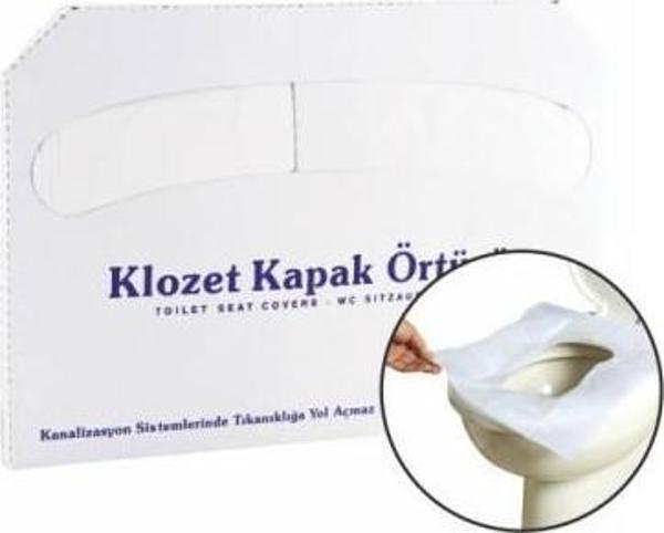 Klozet kapak örtüsü klozet hijyen örtüsü 250 ADET - Image 1