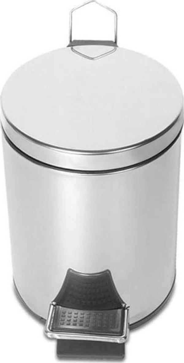 Palex Krom Pedallı Çöp Kovası 3 Litre - Image 1
