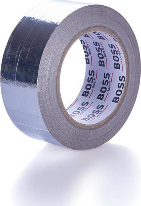 Geseus Boss Alüminyum Folyo Bant Kendinden Yapışkanlı 30 Mikron 48x10mt - Image 1
