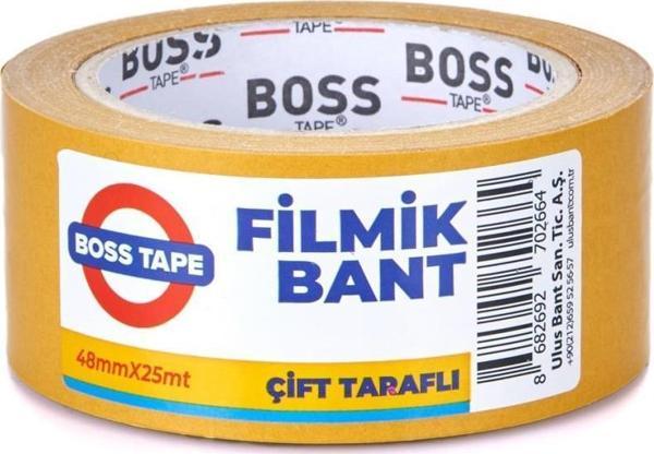Geseus Boss Çokamaçlı Çift Taraflı Filmik Bant 48mmx25mt - Image 1