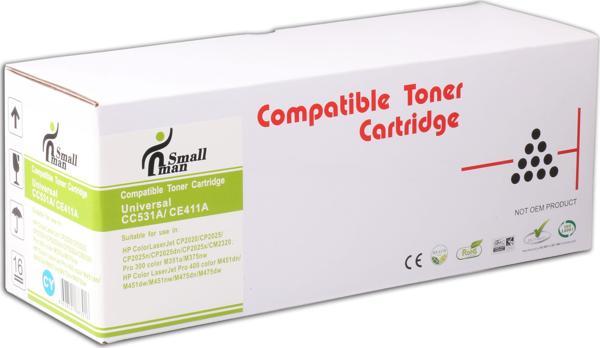 Elba OfisPc Hp CC531A-CE411A-CF381A Mavi Üniversal Muadil Toner - Image 1