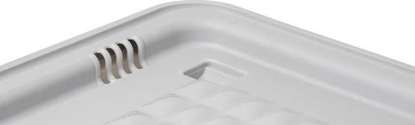 Motek Tekerlekli Patateslik Soğanlık Oyuncak Kutusu Patateslik Soğanlık Sepeti 3X12Lt Beyaz+Gri - Image 1