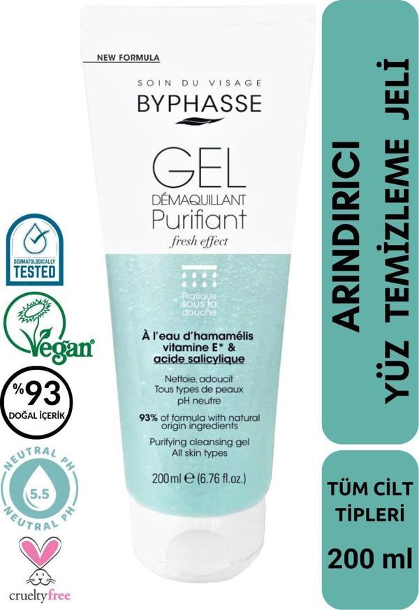 Arındırıcı Yüz Temizleme Jeli Tüm Cilt Tipleri 200ml - Image 1