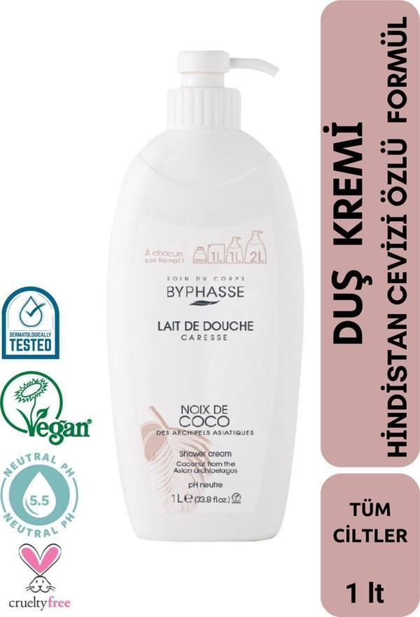 Caresse Hindistan Cevizi Özlü Duş Kremi 1000ml - Image 1