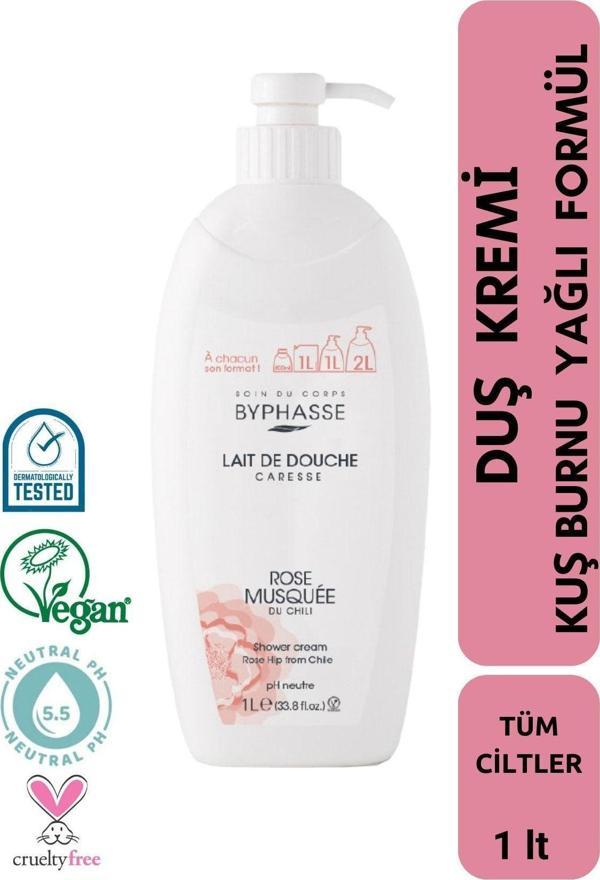Caresse Kuş Burnu Yağlı Duş Kremi 1000ml - Image 1