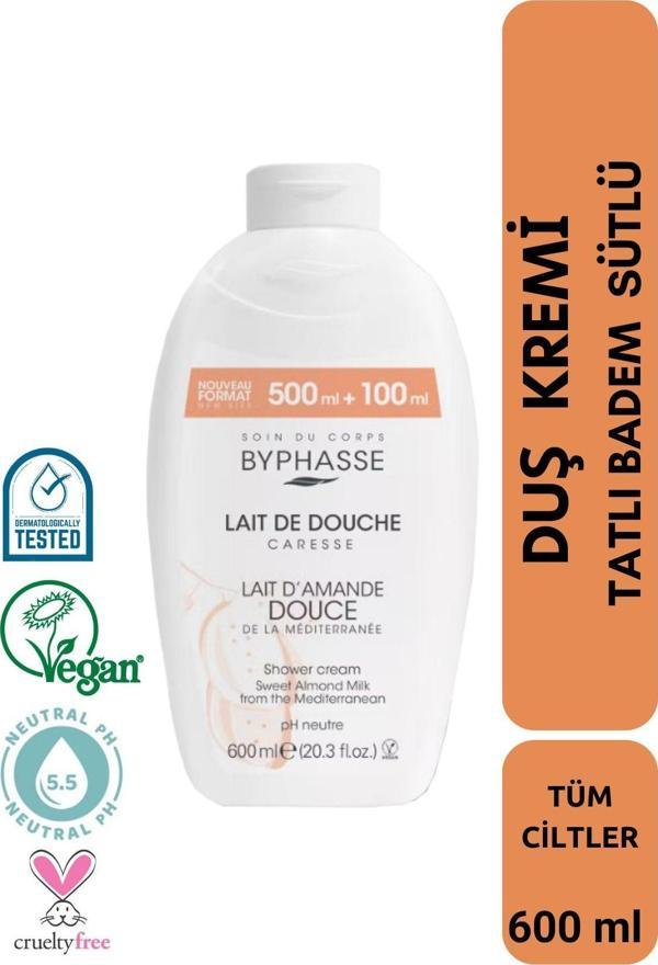Caresse Tatlı Badem Sütlü Kremli Duş Jeli 600ml - Image 1