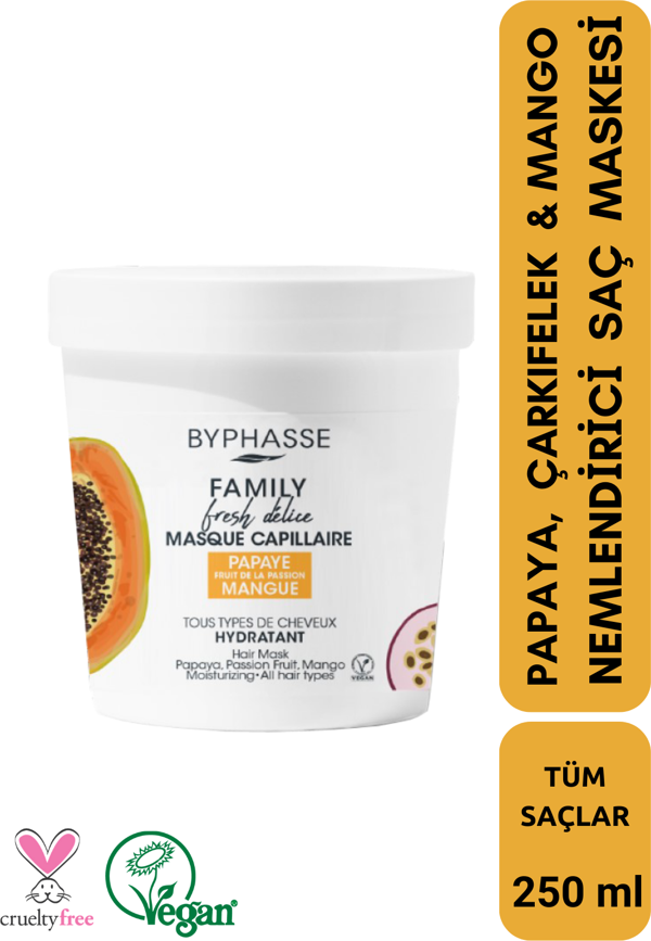 Family Fresh Meyveli Nemlendirici Saç Maskesi 250ml - Image 1