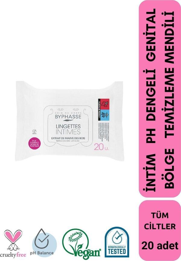 İntim PH Dengeli Genital Bölge Temizleme Mendili 20adet - Image 1