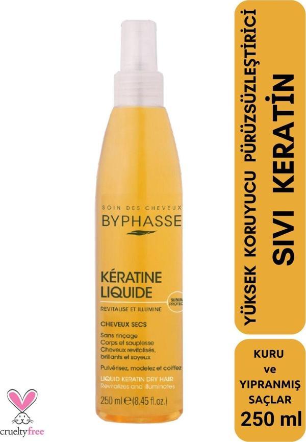 Kuru Saçlara Özel Sıvı Keratin Yüksek Koruyucu Pürüzsüzleştirici 250ml - Image 1