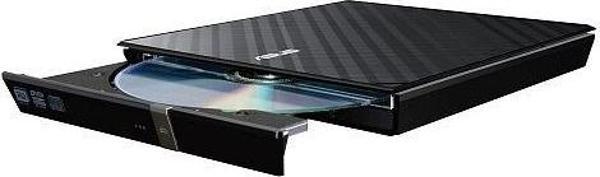 Asus Sdrw-08D2S-U Lıte 8X Harici Dvdrw Slim, Siyah Dvd Yazıcı Writer - Image 1