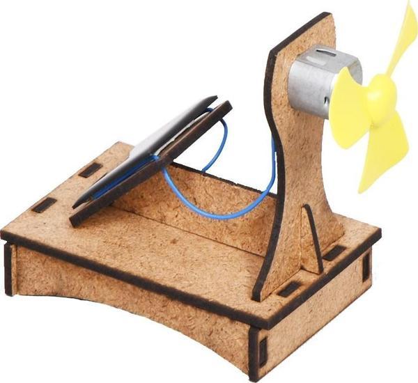 Eğitici Hobi Okul Projesi-4 Güneş Paneli ile Motor Çalıştırma Yapım Seti - Demonte Ürün - Image 1