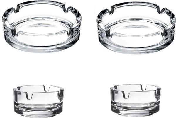 Paşabahçe cam bistro küllük - kül tablası 4 lü set - Image 1